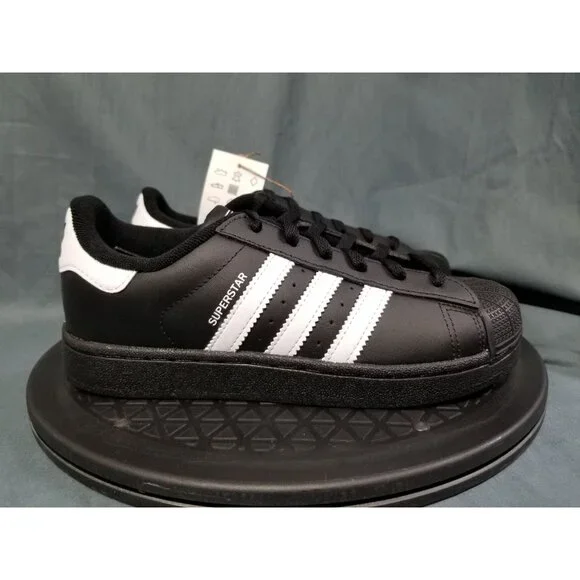 Adidas Superstar II C Sneakers Black Kids Size 12K NEW IN BOX! - Picture 9 of 11